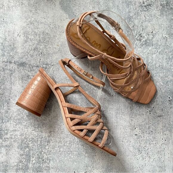 Sam Edelman Daffodil Sandals Tan 8.5 - Picture 1 of 6
